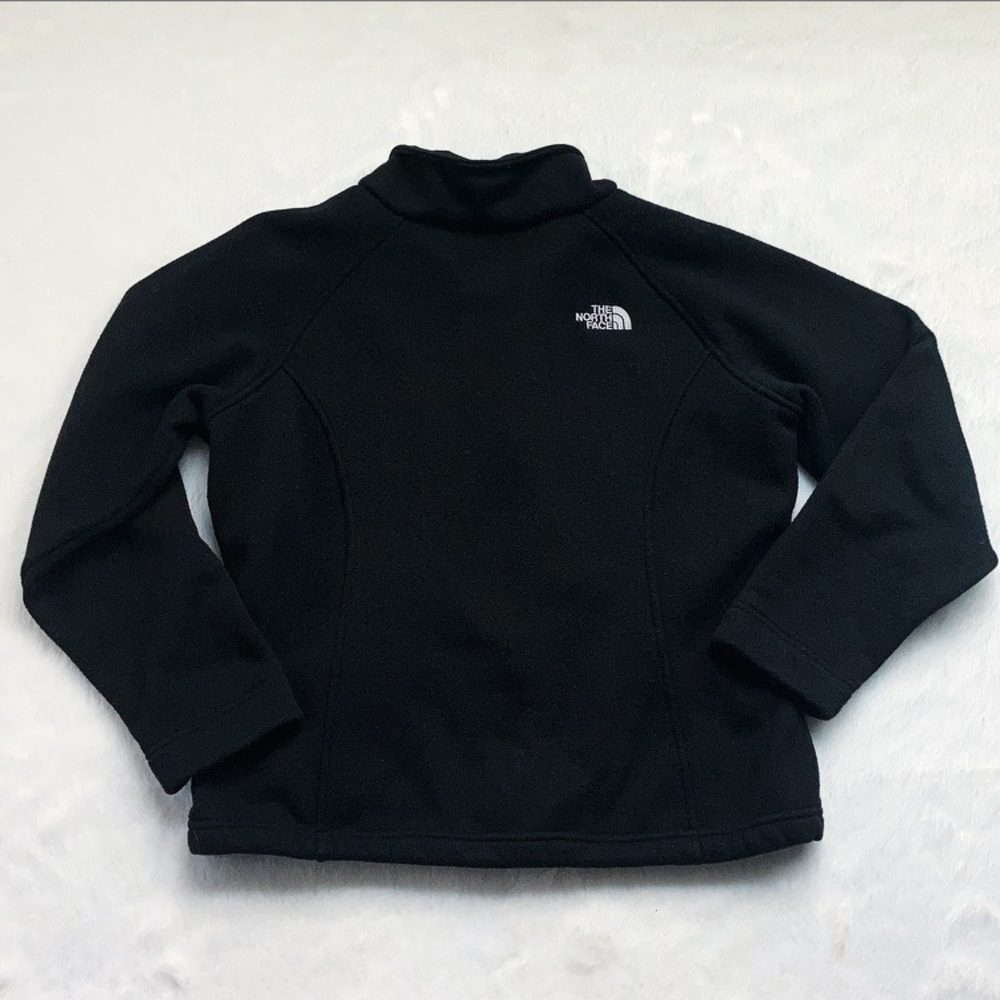 Black North Face Zip Up Jacket - Picture 4 of 5